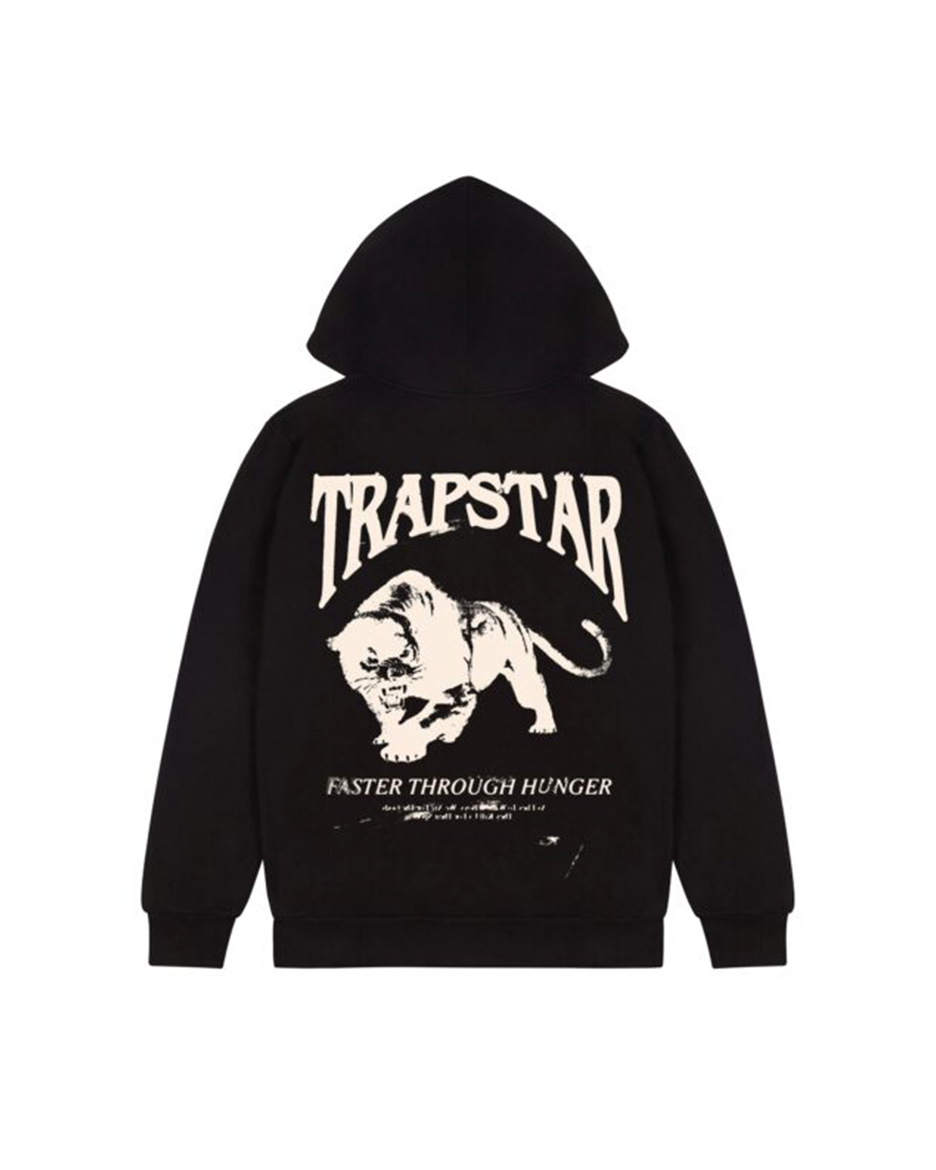 Trapstar Nocturnal Hoodie Black