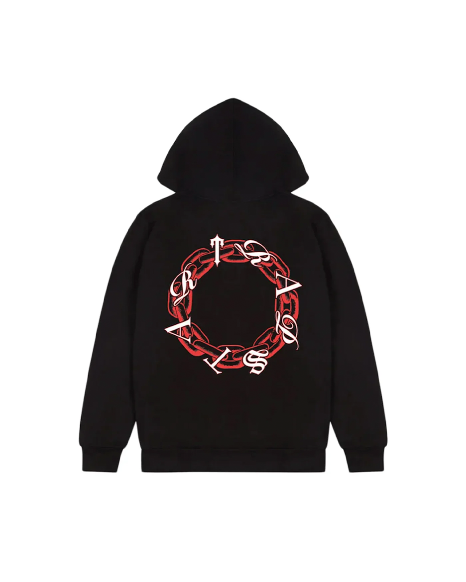 Trapstar Chain Script (Black/Red)
