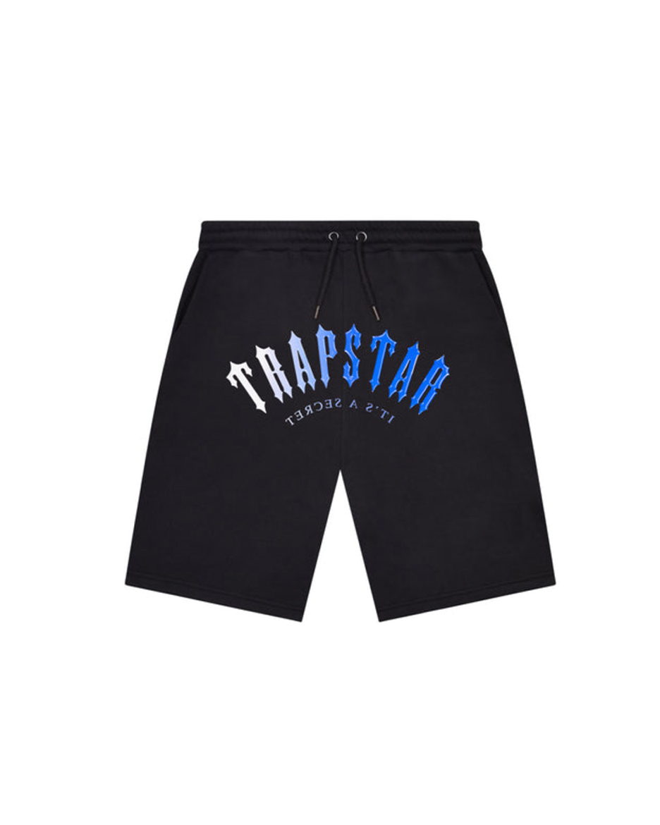 Trapstar Irongate Arch Gel Shorts (Black/Blue)