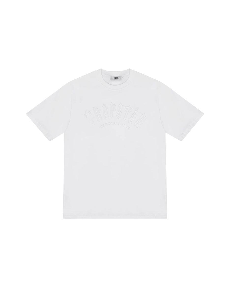 Trapstar Irongate Arch Embossed (White/White)