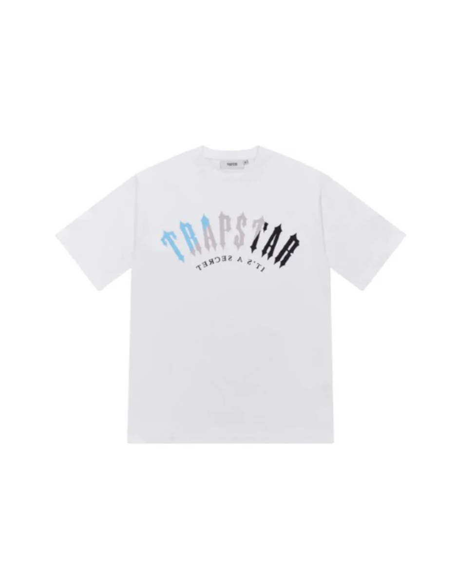 Trapstar Decoded Print (White/Light Blue)