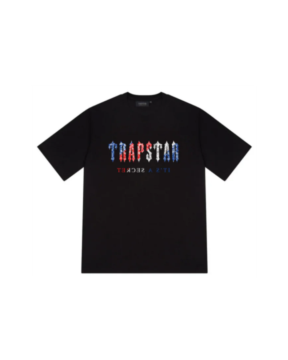 Trapstar Decoded Paisley Revolution Tee (Black)
