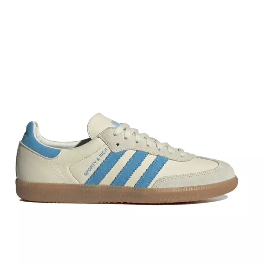 ADIDAS SAMBA OG X SPORTY & RICH 'CREAM BLUE’