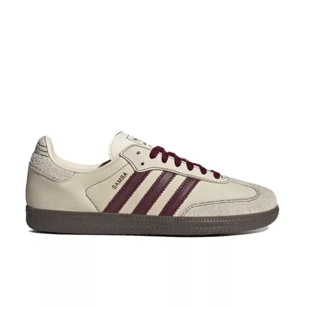 ADIDAS SAMBA OG WONDER WHITE MAROON