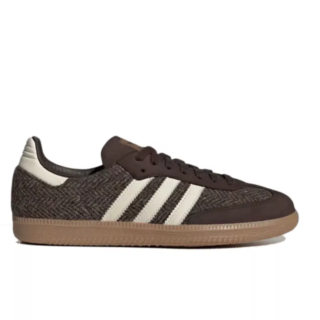 ADIDAS SAMBA OG 'DARK BROWN’ – TWEED PACK