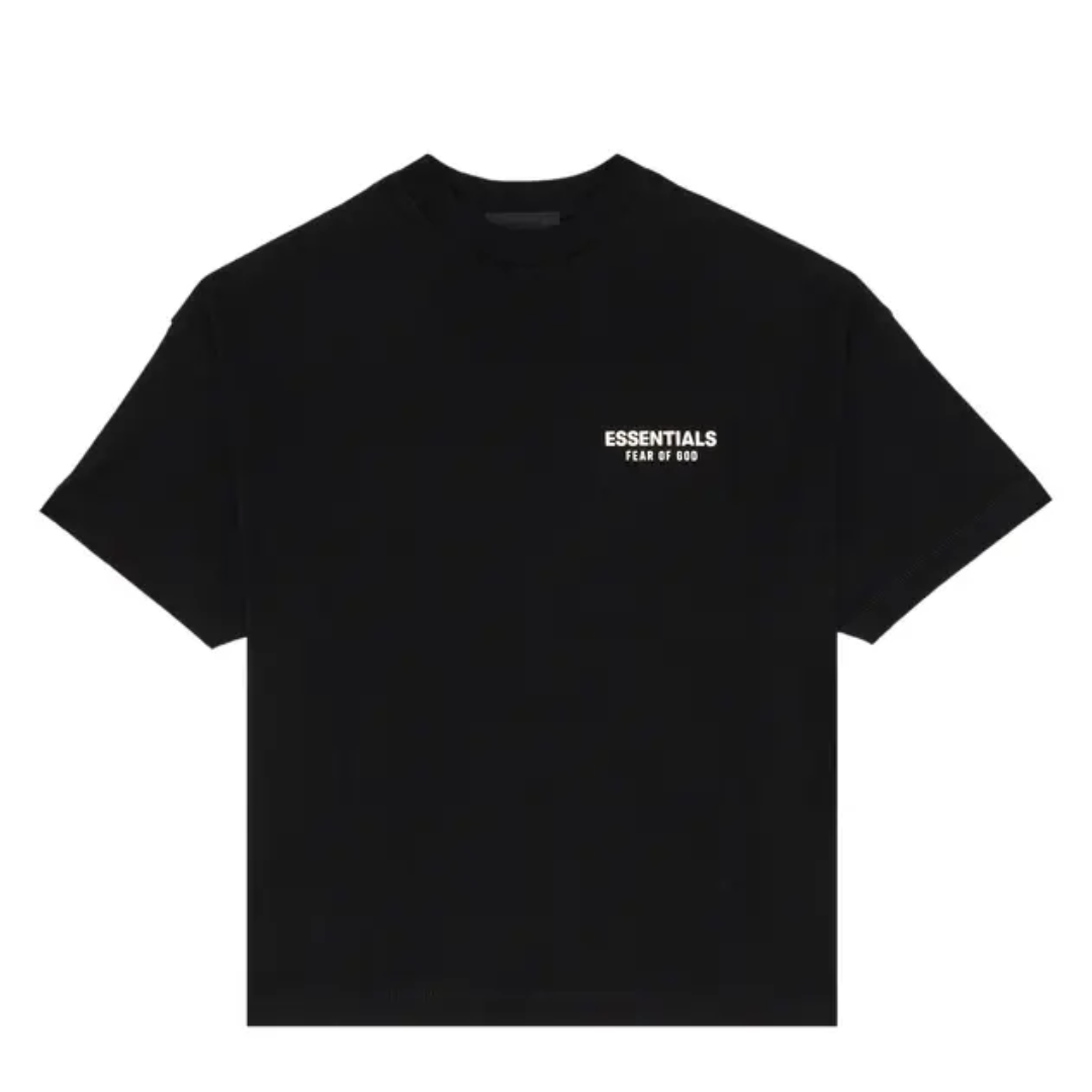 Koszulka Fear of God Essentials Jersey Crewneck Tee Black