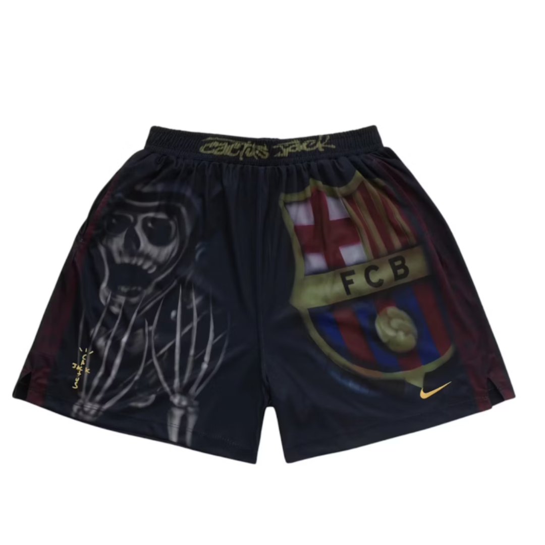 Travis Scott x Nike x FC Barcelona Skeleton Home Shorts