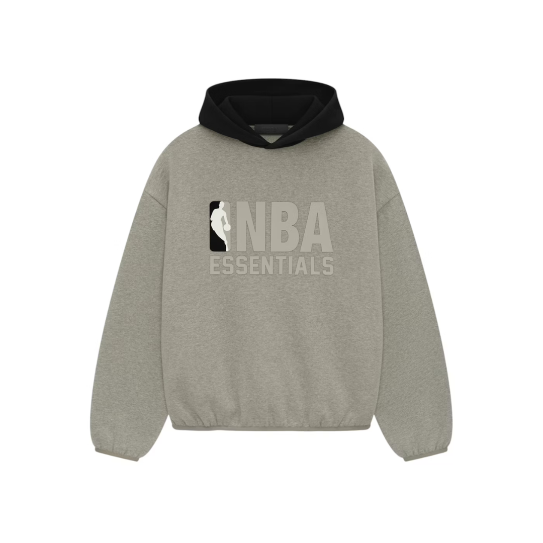 Bluza Fear of God Essentials NBA Warm Heather/Black
