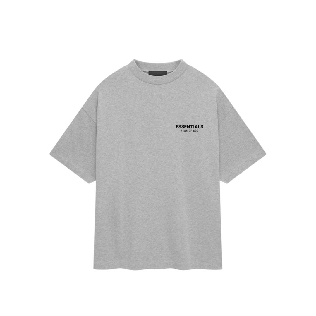 Koszulka Fear Of God Essentials Jersey Crewneck T-Shirt Light Heather Grey