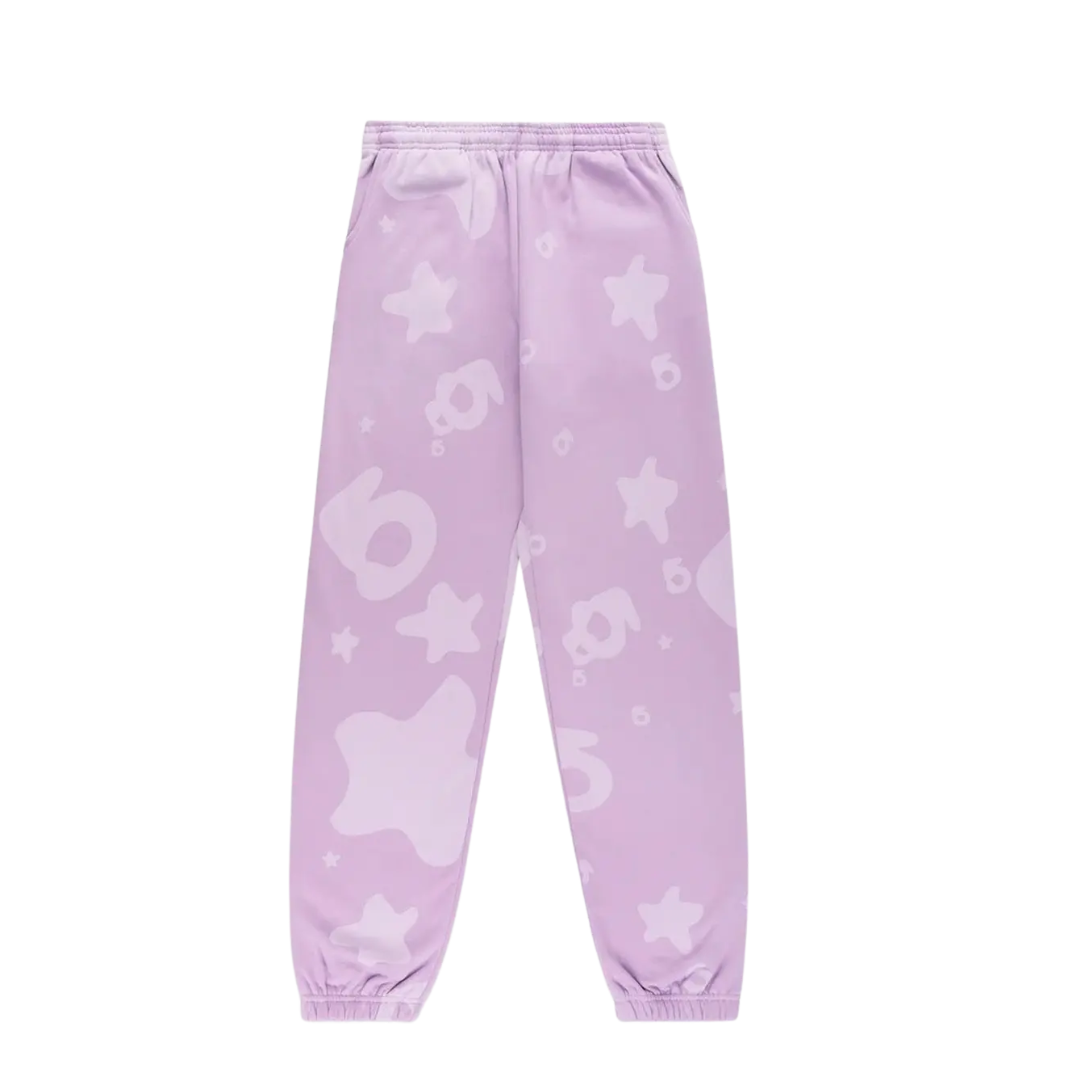 Spodnie Sp5der Beluga V2 Sweatpant 'Acai’