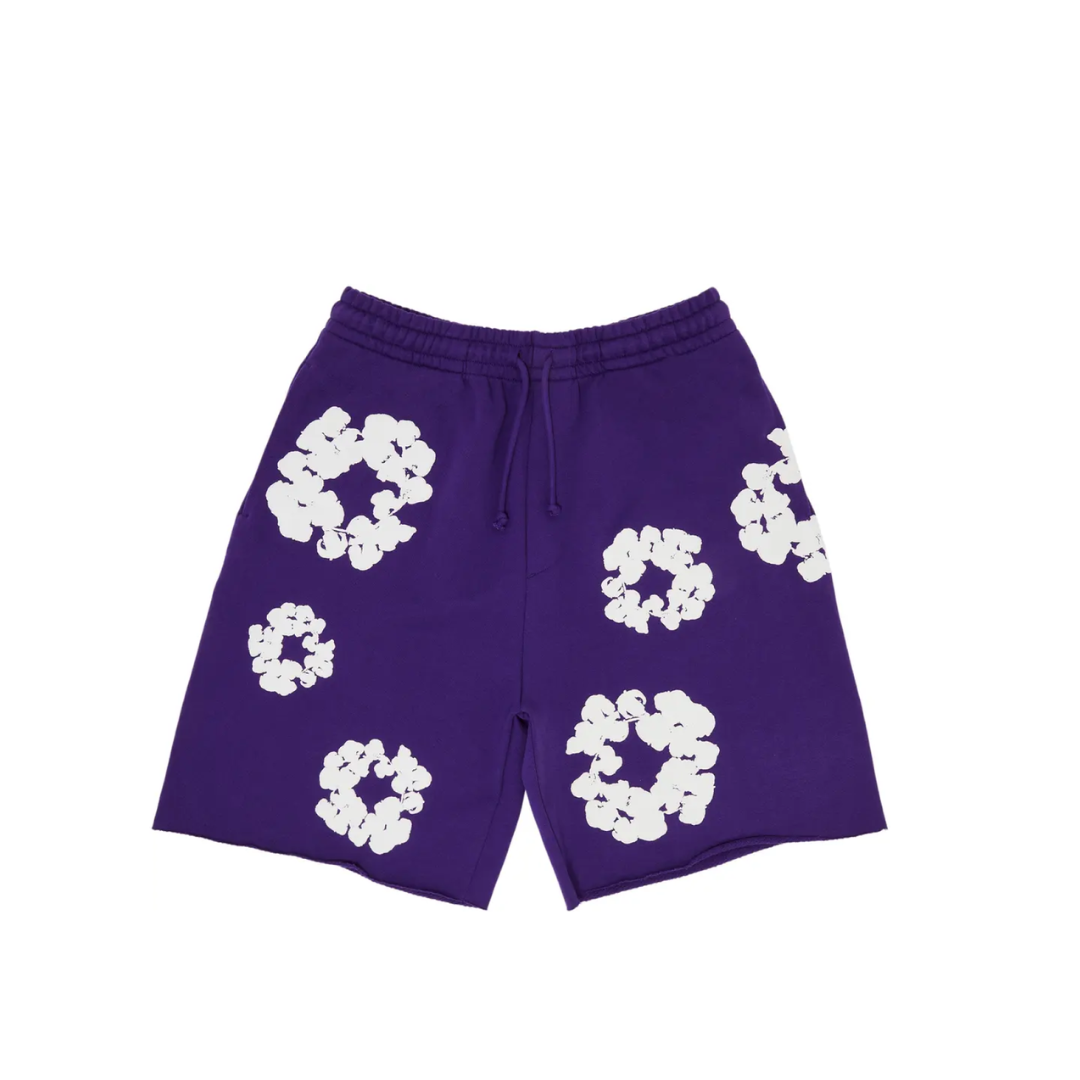 Spodenki Denim Tears The Cotton Wreath Purple