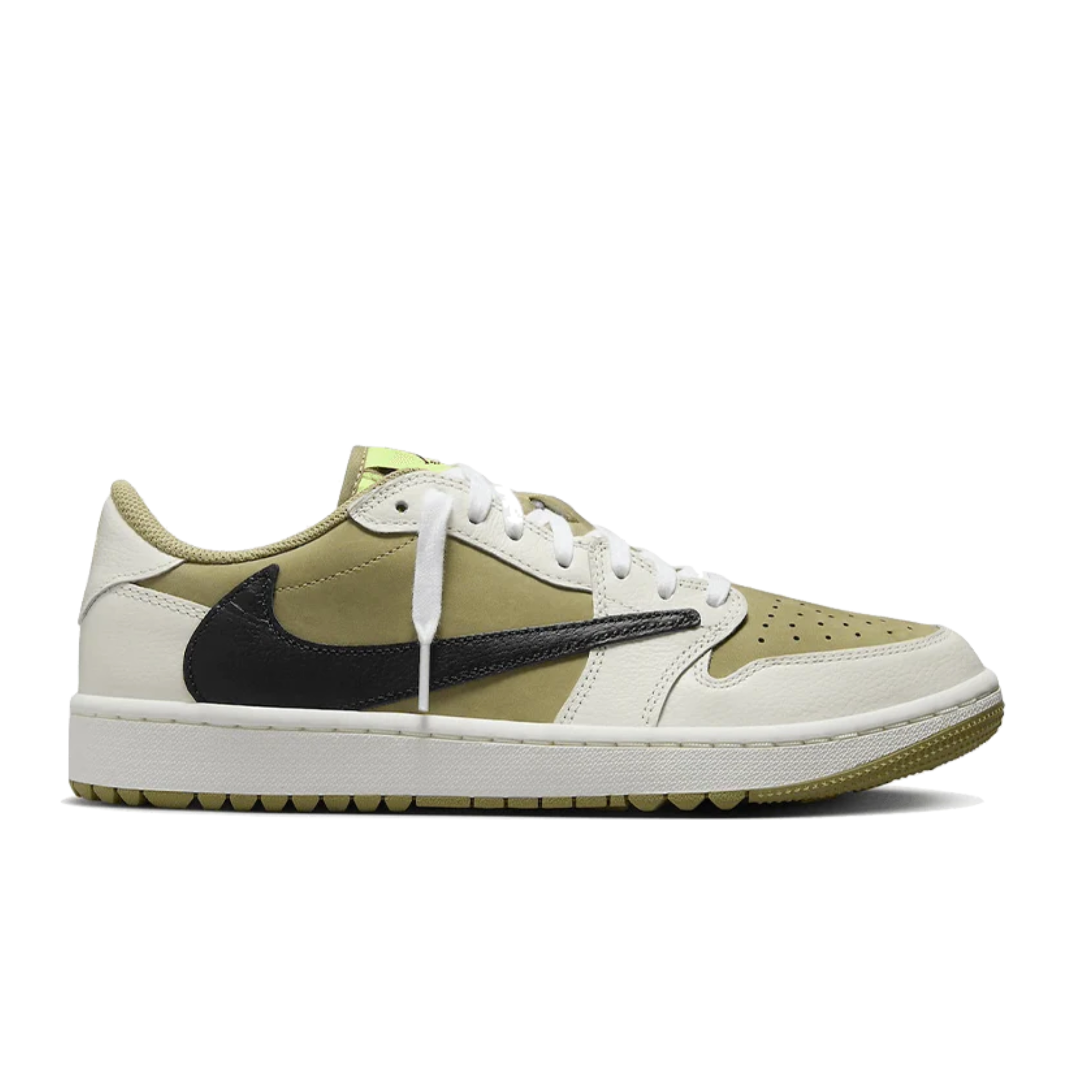Air Jordan 1 Retro Low Golf Travis Scott Neutral Olive