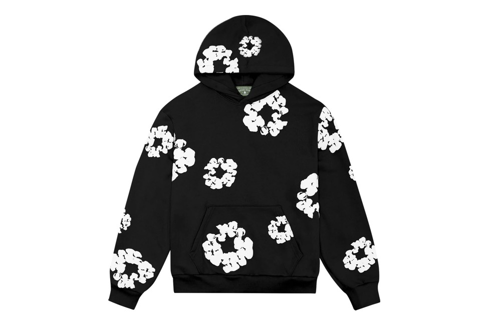 Bluza Cotton Wreath (Black)