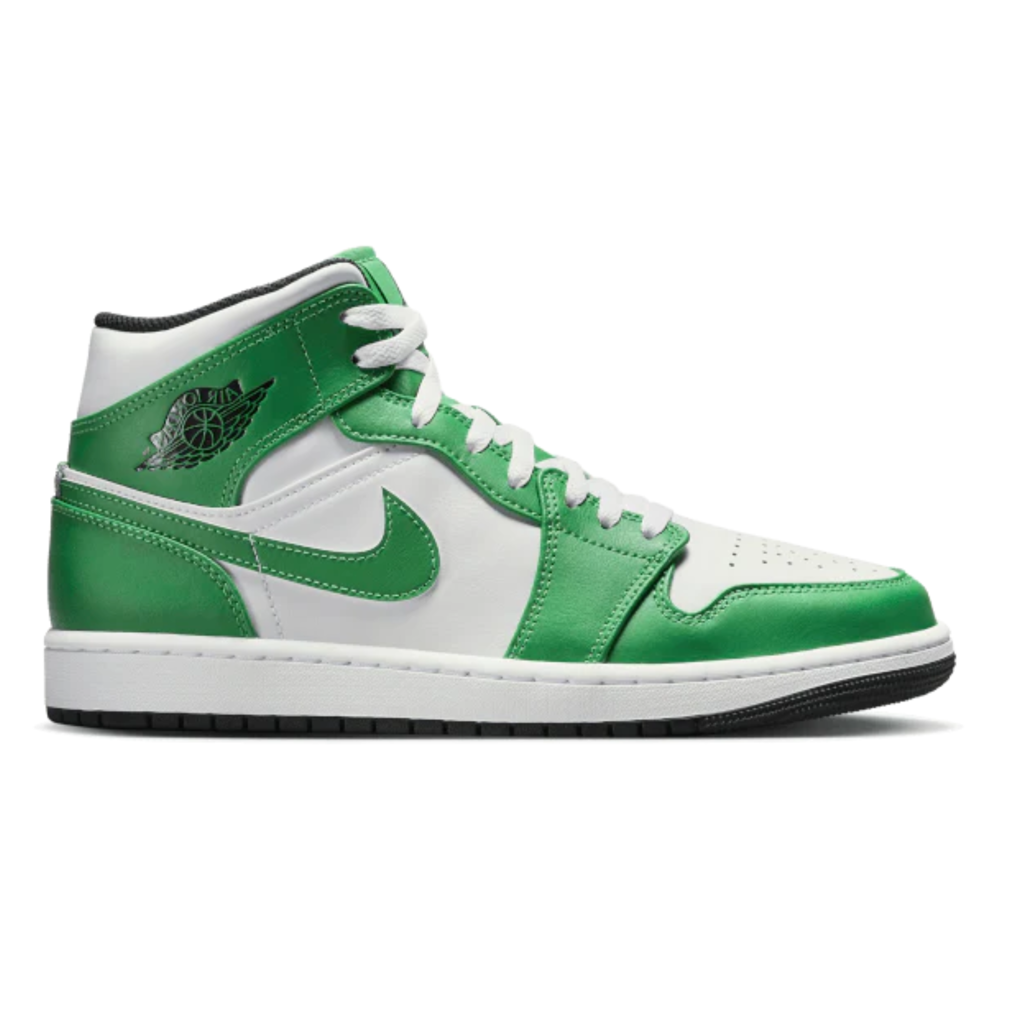Air Jordan 1 Mid Lucky Green