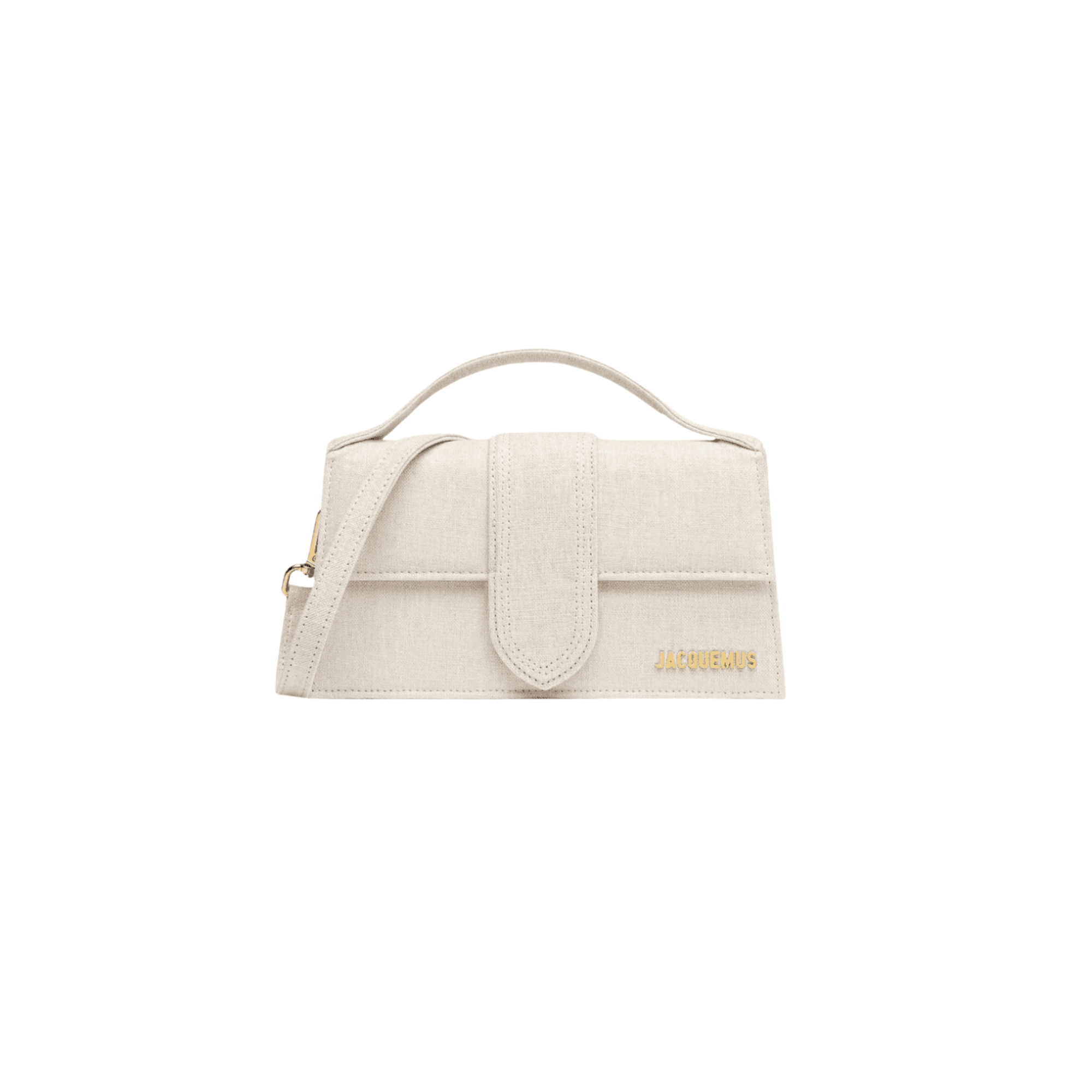 Jacquemus torebka The Large Bambino Light Grey