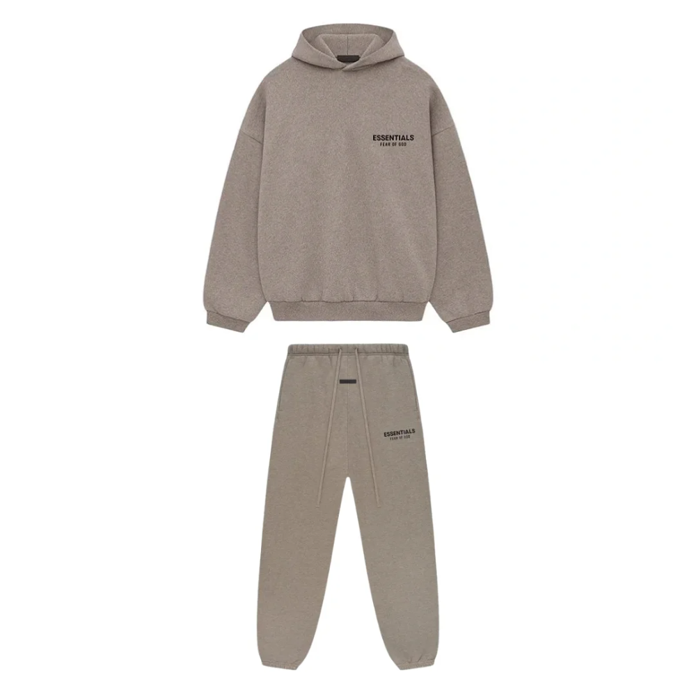 Komplet dresowy Fear of God Essentials Fleece Heather Gray