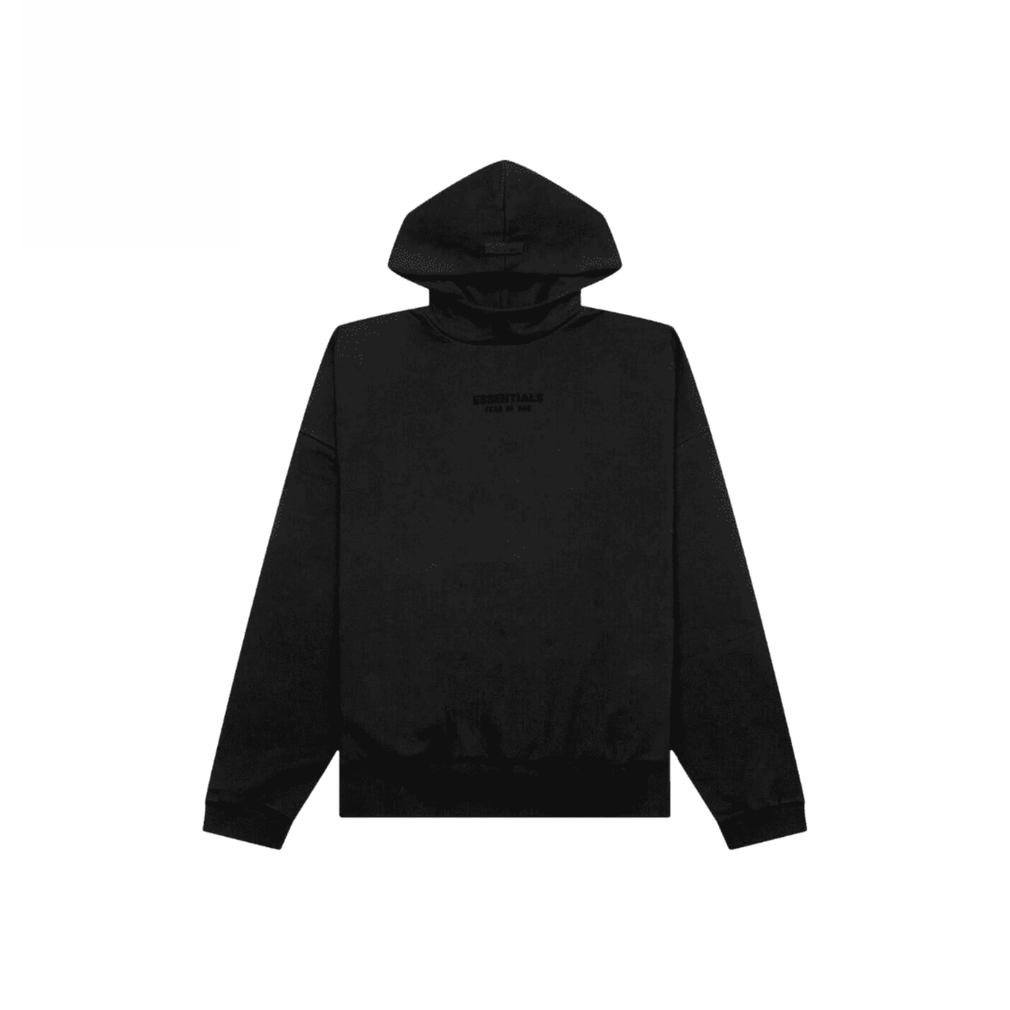 Bluza Fear of God Essentials Front Logo Black