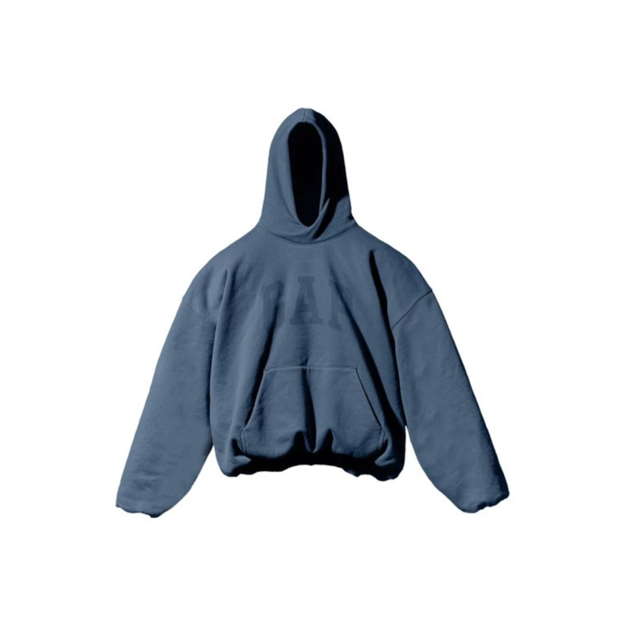Yeezy Gap Balenciaga Dove Hoodie Dark Blue