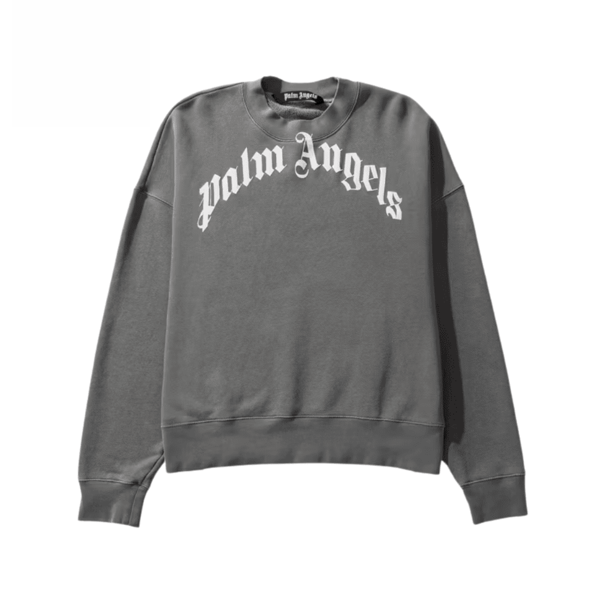 Palm Angels Curved Logo Sweatshirt
