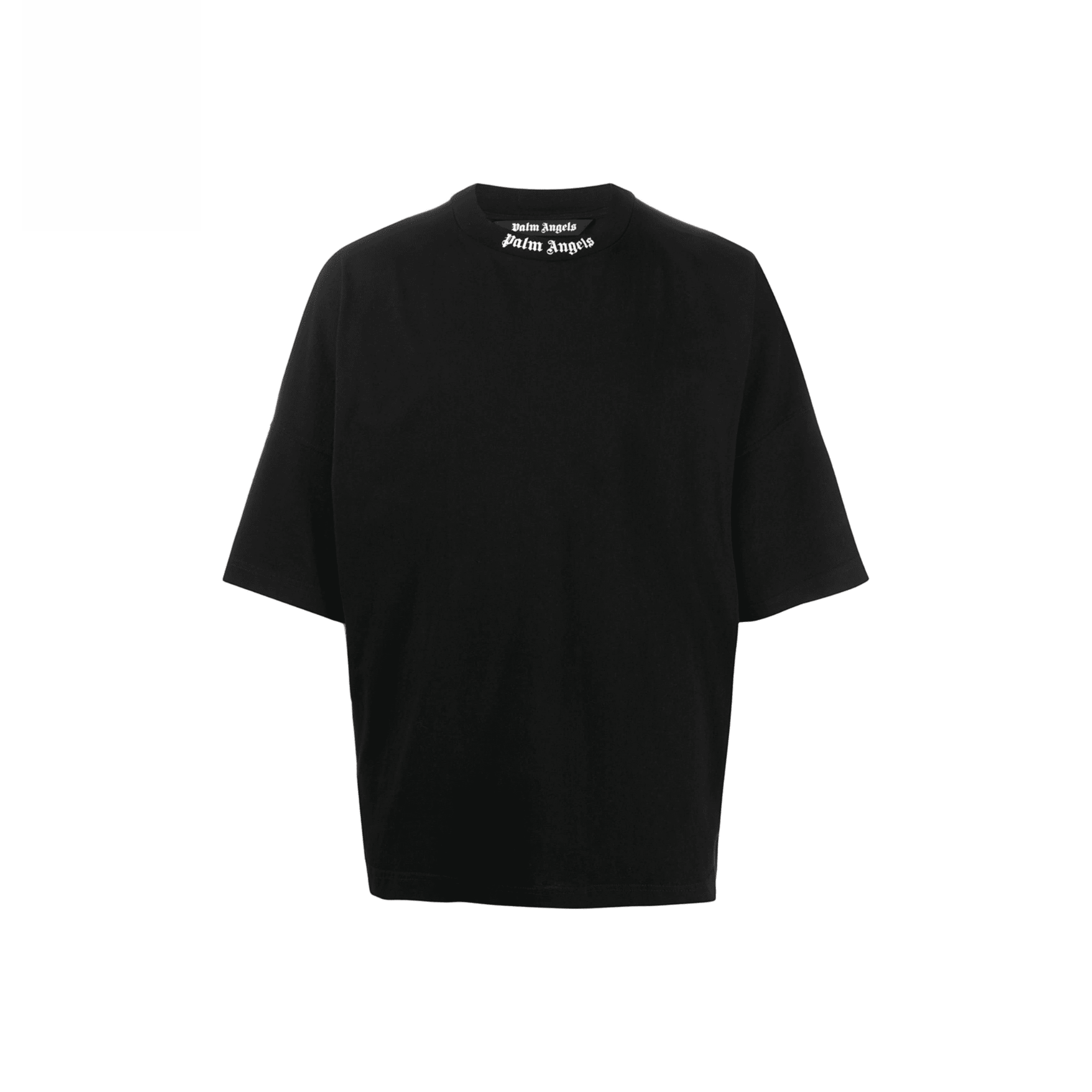 Palm Angels Logo Black T-Shirt