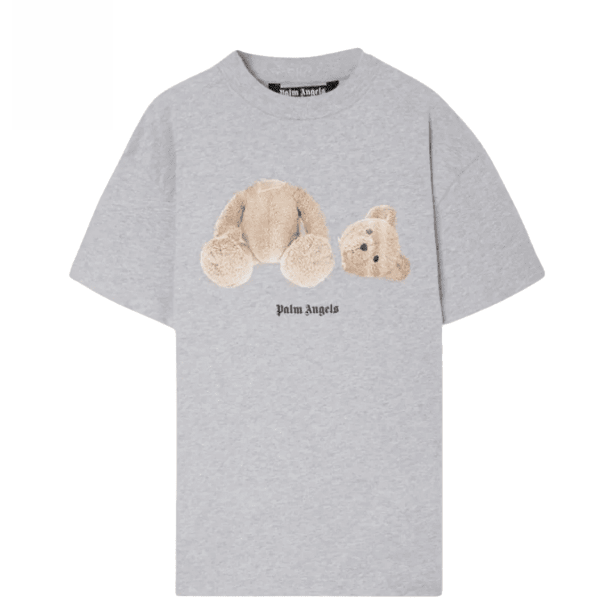 Palm Angels Bear Classic T-Shirt 0860 Melange Grey