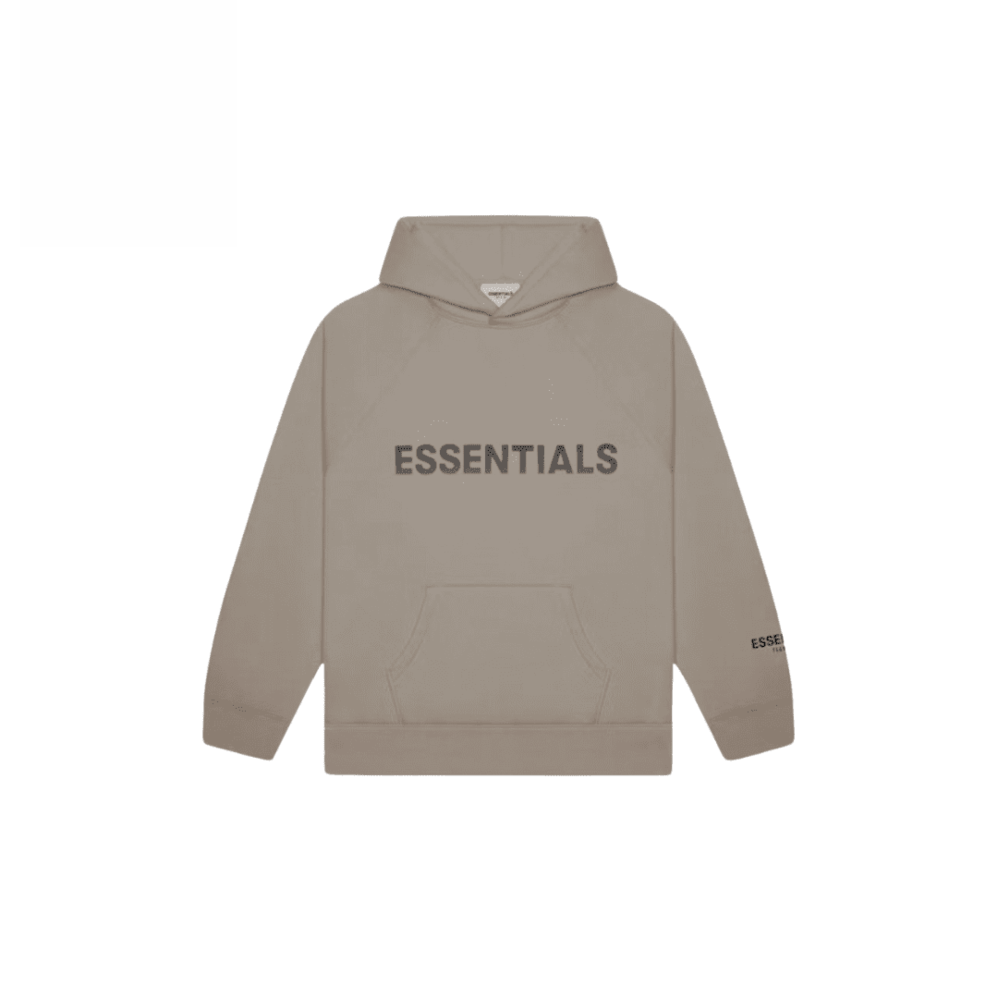 Bluza Fear of God Essentials Pullover Applique Logo Taupe