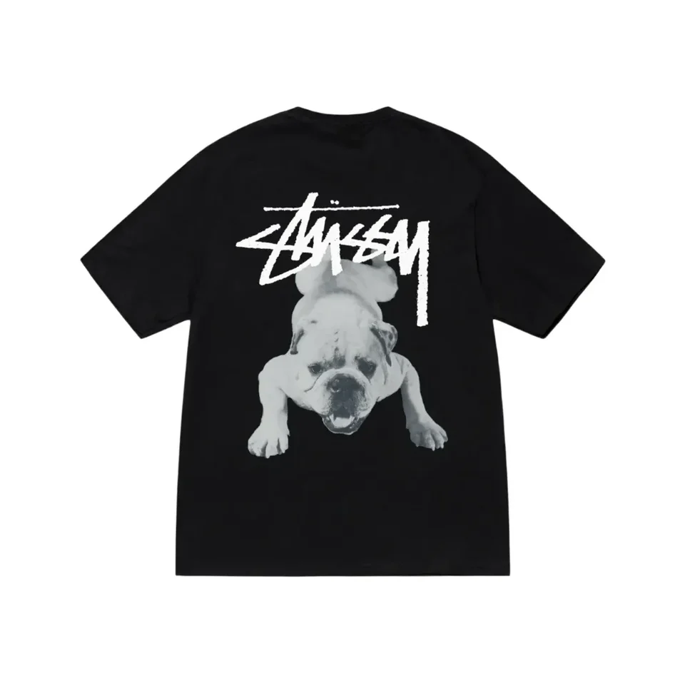 Koszulka Stussy Stock Dog Tee Black