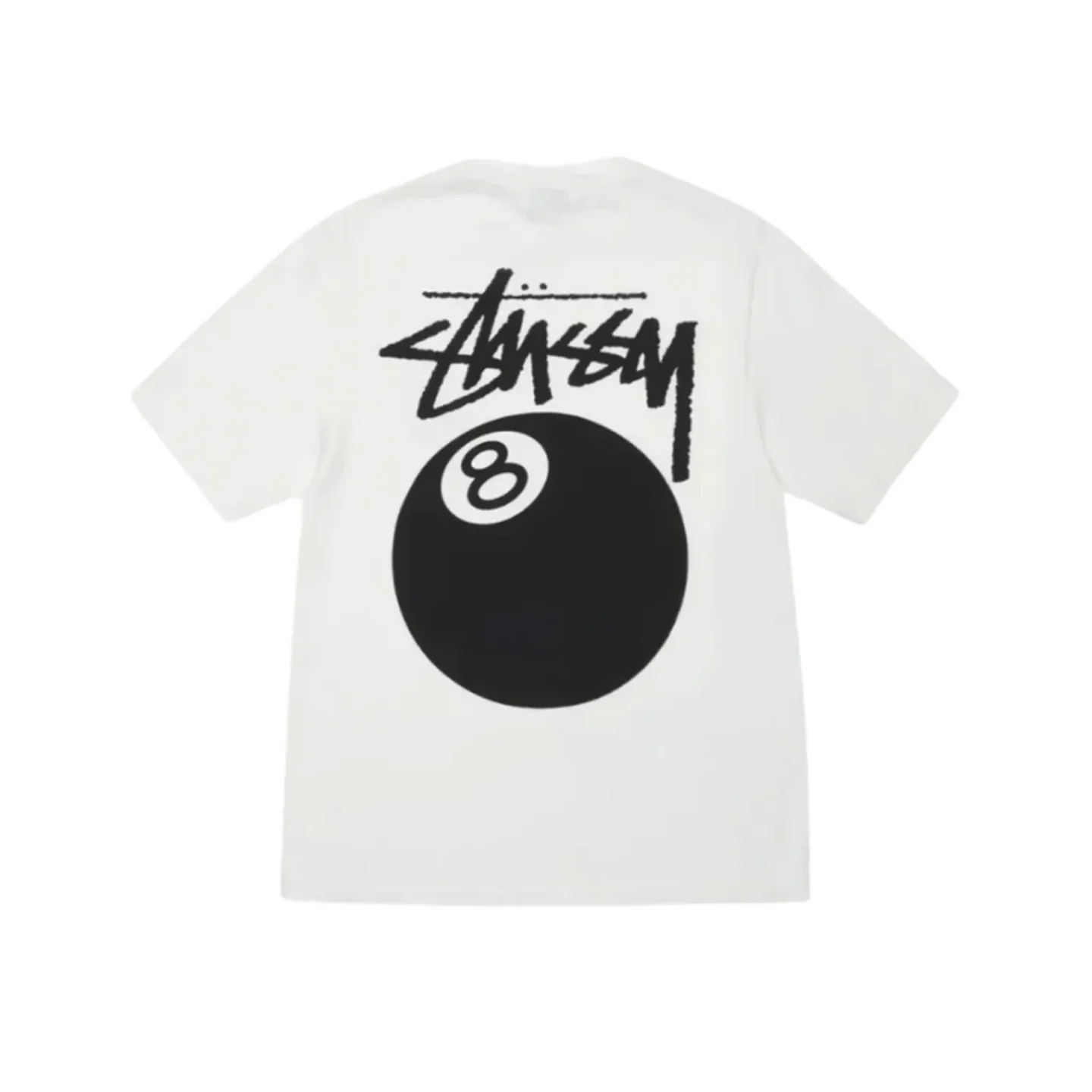 Koszulka Stussy 8 Ball Tee Pigment Dyed White