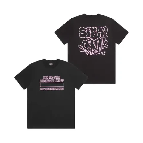 Koszulka Syna World x Central Cee Black/Pink