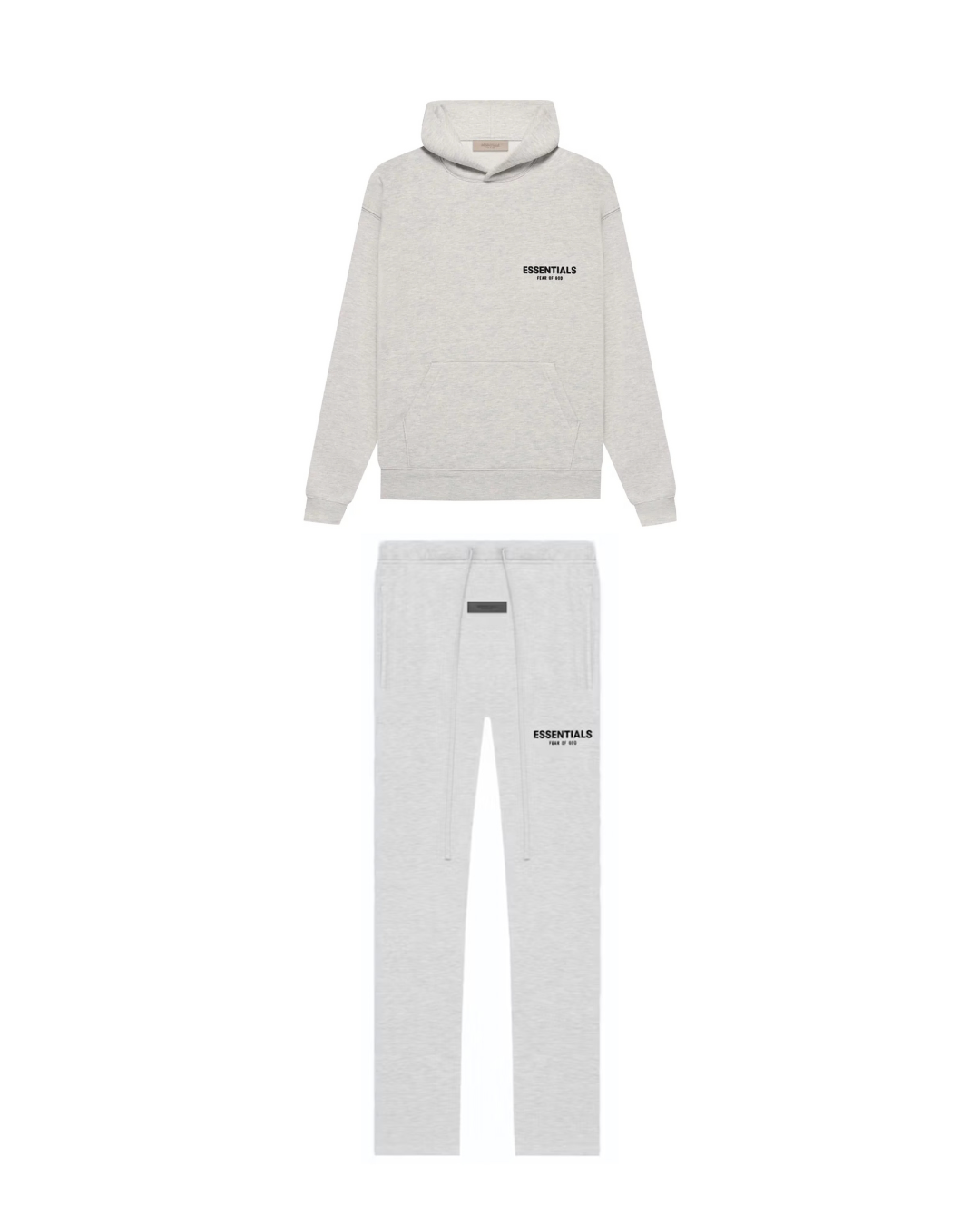 Komplet dresowy Fear of God Essentials Relaxed Sweatpants Light Oatmeal