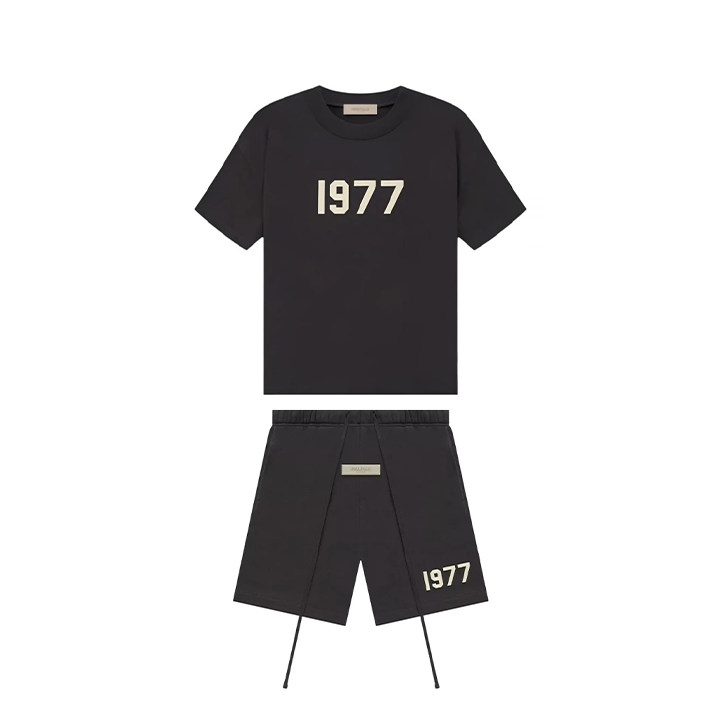 Komplet krótki Fear of God Essentials 1997 Iron