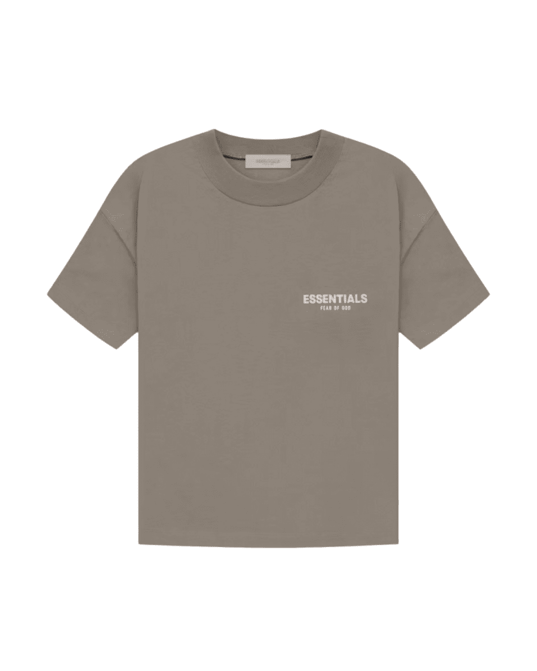 Koszulka Fear Of God Essentials Jersey Crewneck Taupe